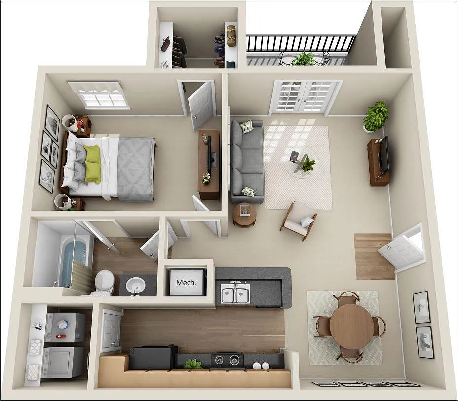 Floor plan A1