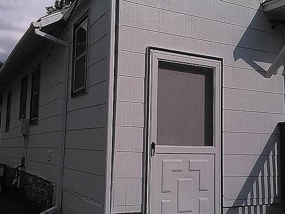 North side and part of rear