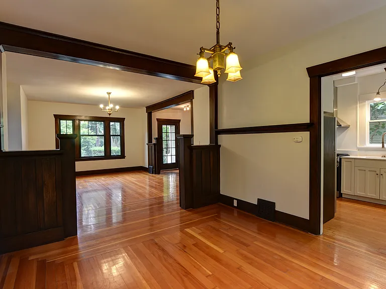 dining looking to living with kitchen to right