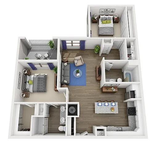 Floor plan B3 ALT