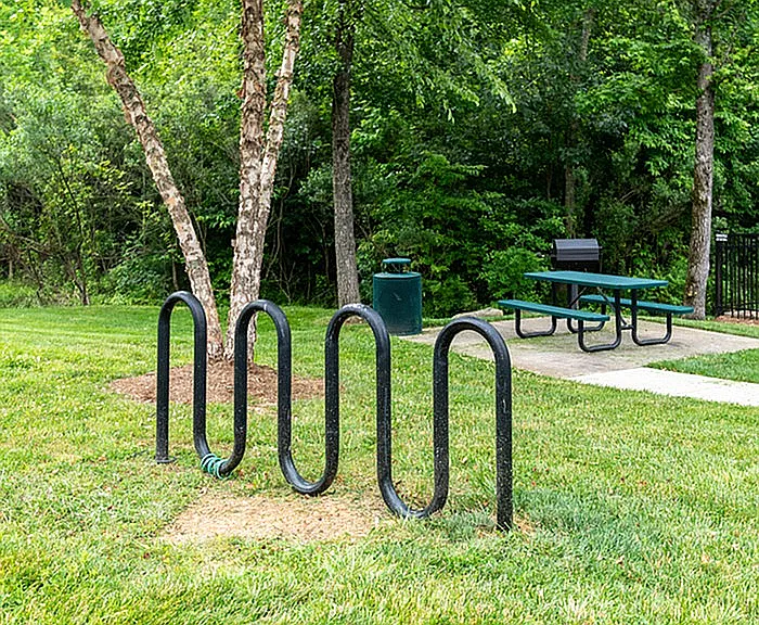 Enjoy the tranquility of our green outdoor amenity area, perfect for relaxation and recreation.