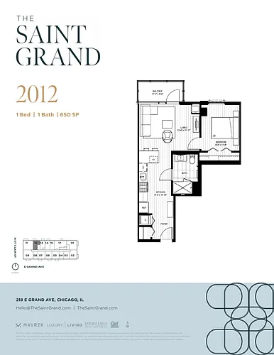 Floor plan 2012