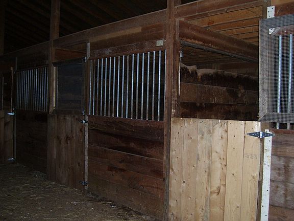9 HORSE STALLS