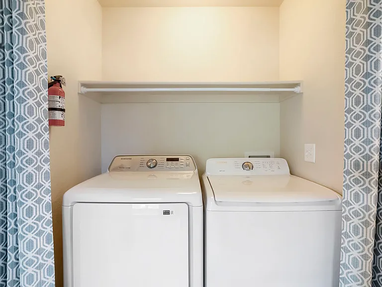 Laundry area