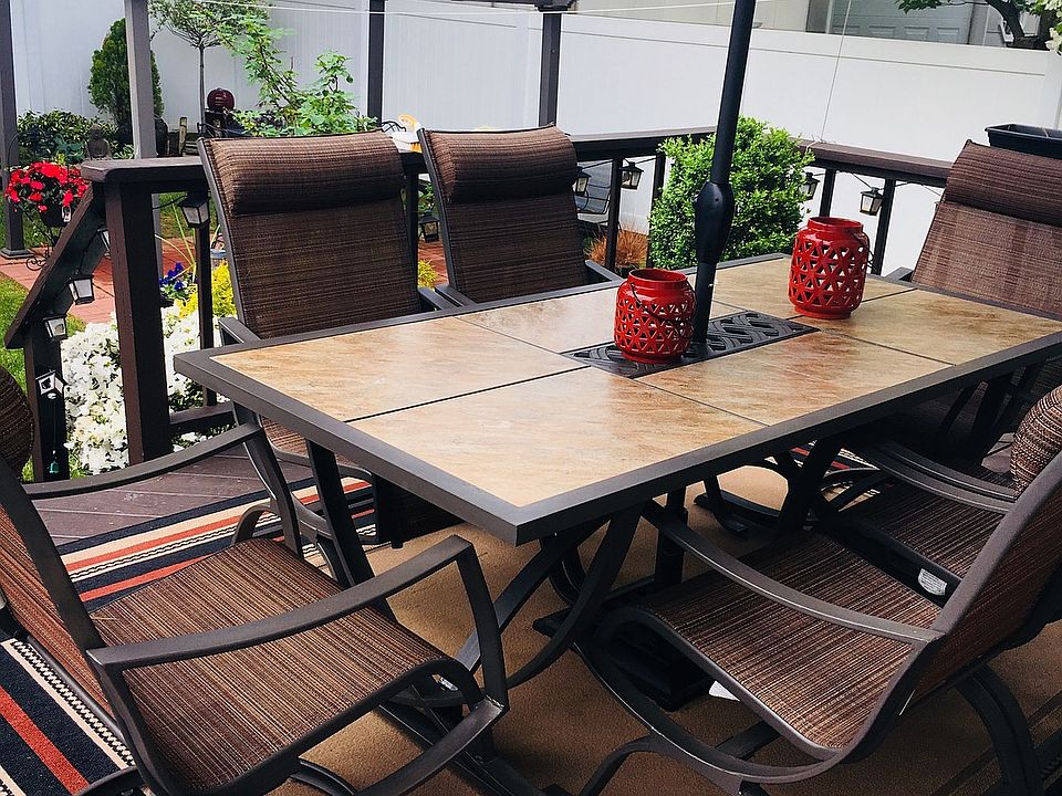 Wood deck 