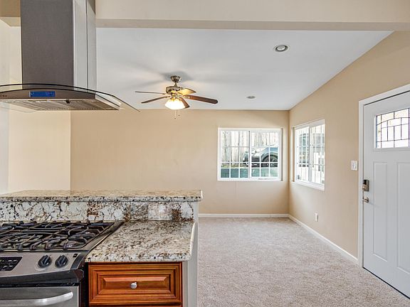 Kitchen into Living Room