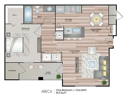 Floor plan Areca
