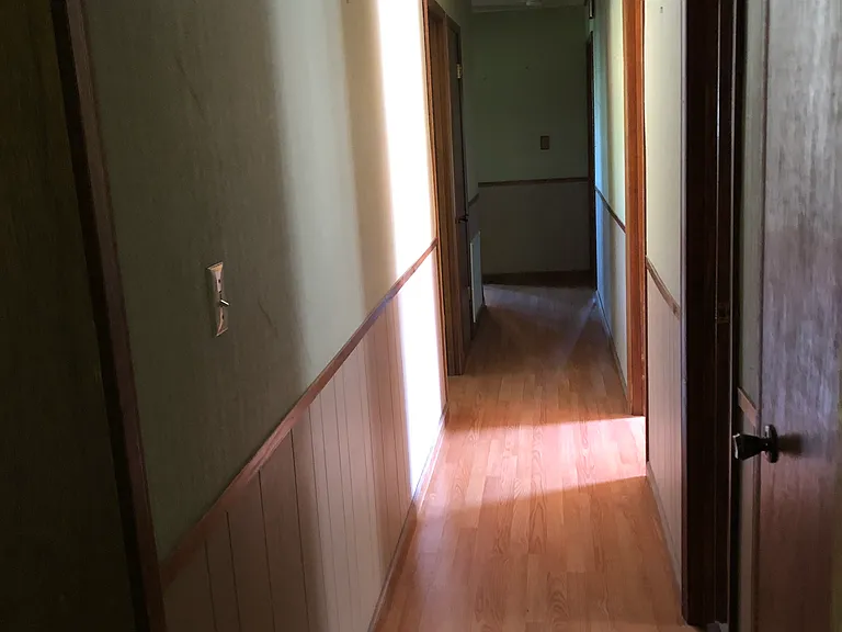 Hallway Bedroom on each side and Master Bedroom at the end