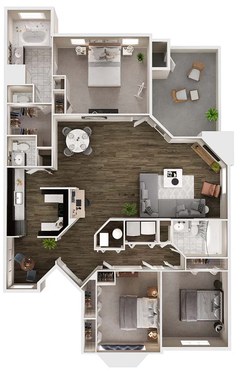 Floor plan Gettysburg Phase I
