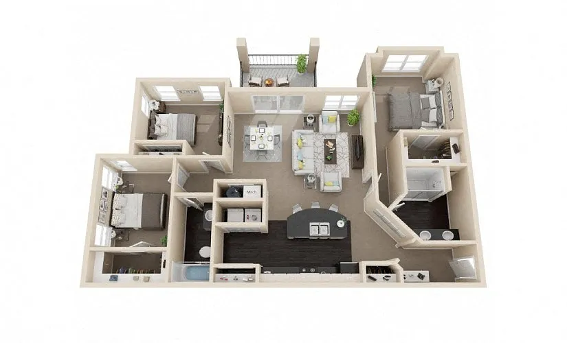 Floor plan Jasmine
