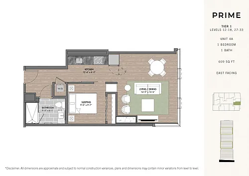 Floor plan Prime Studio Stack 04