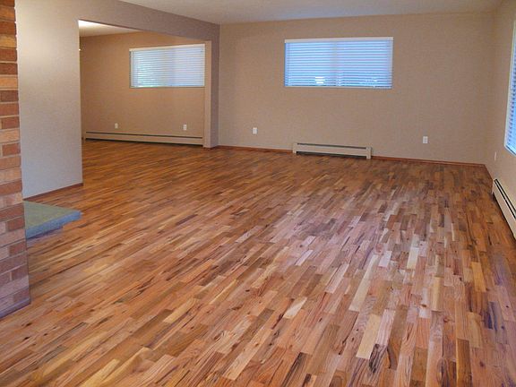 Living room with hardwood floors