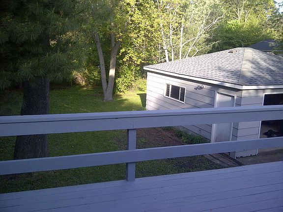 Back Yard, @ car detached Garage