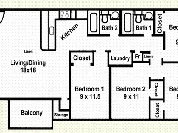2nd image of 1207 University Ter APT A