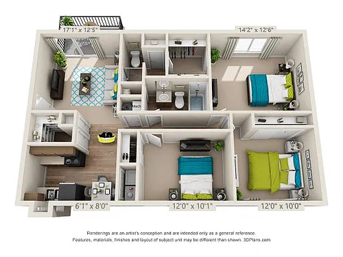 Floor plan The Grove