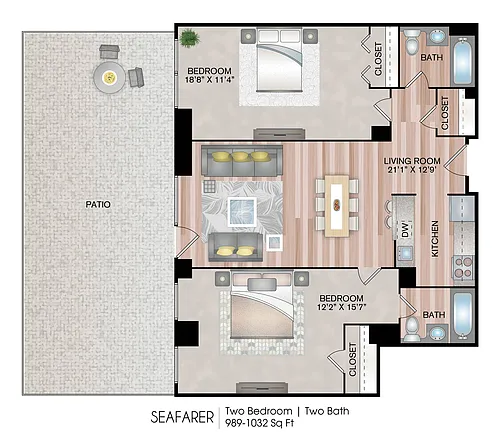Floor plan Seafarer