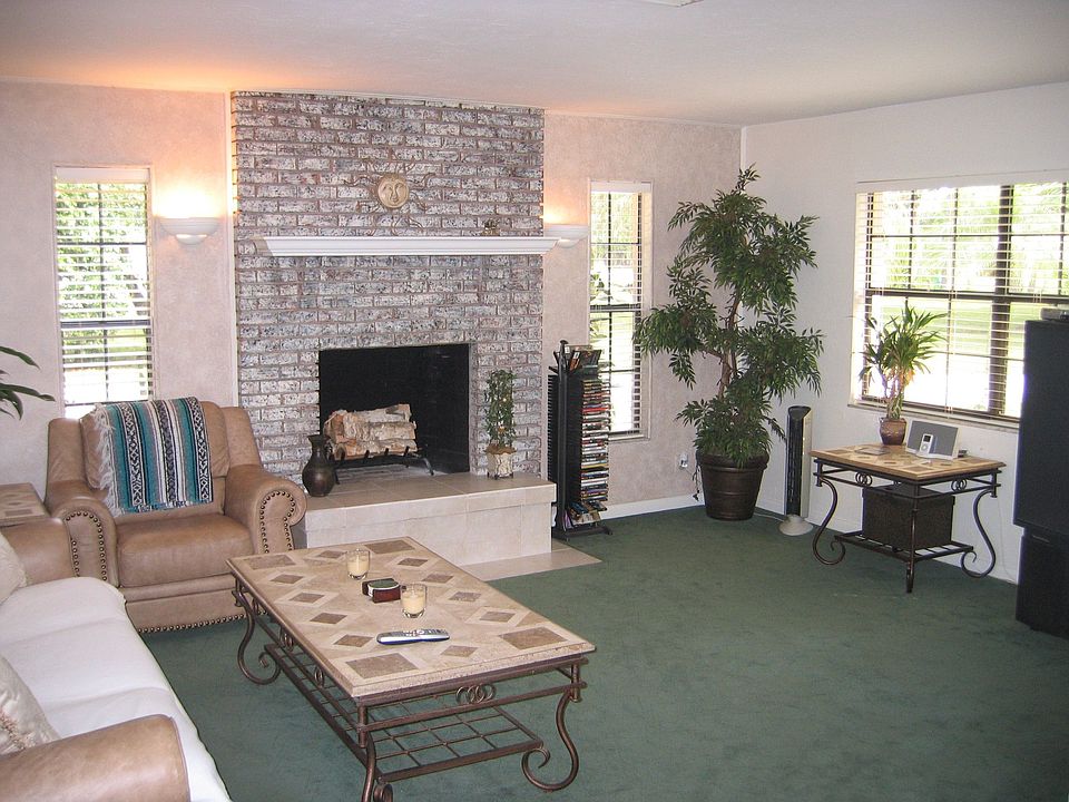 Living Room with Fireplace