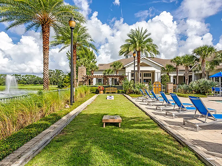 Lakeside Sundeck with Cornhole