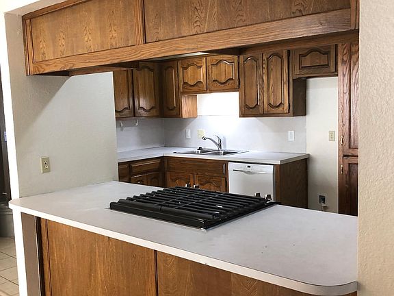 kitchen from dining room, new sink,