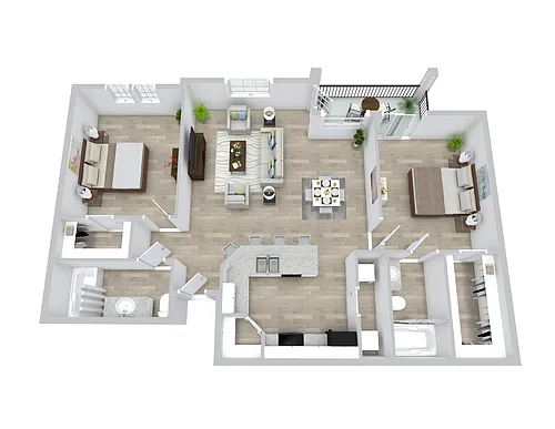 Floor plan B2