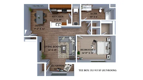 Floor plan The Eagle
