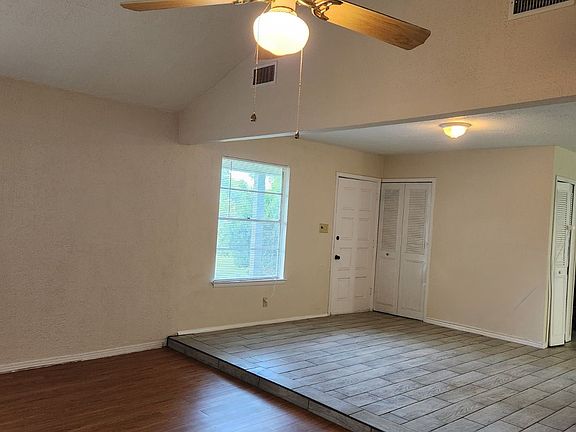 Cathedral Ceiling in living room.
