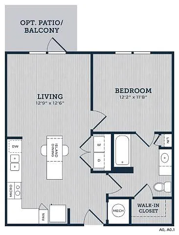 Floor plan A1
