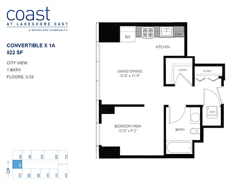 Floor plan Cx1A