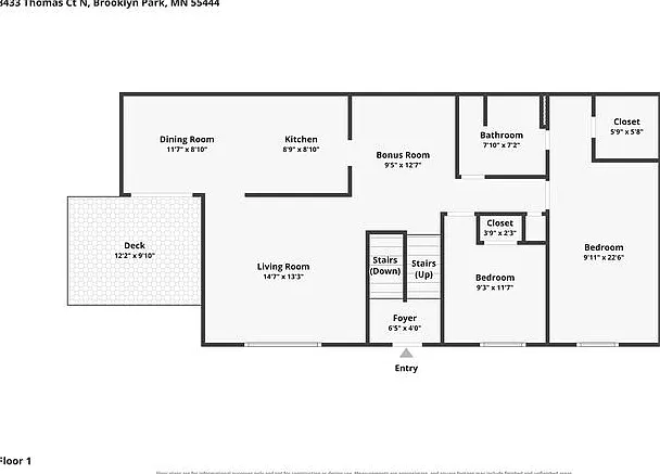 3 bed, 1.5 bath, 1561 sqft, $2,200 — Photo 3