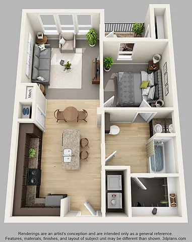 Floor plan Amethyst