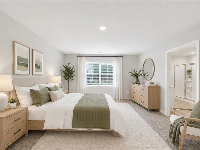 Primary Bedroom - Virtually Staged
