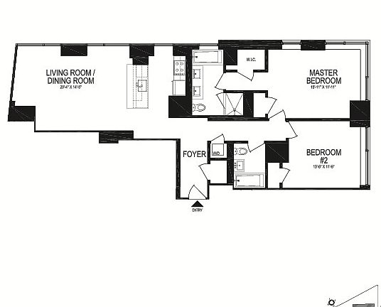 2nd image of 200 N End Ave APT 20D