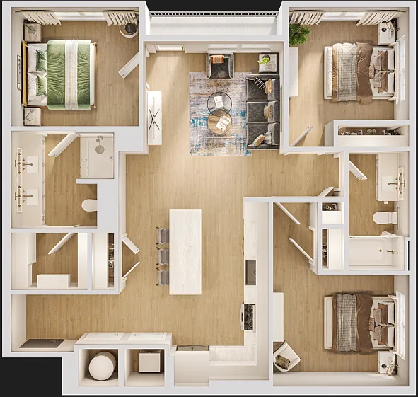 3B floor plan The Henley