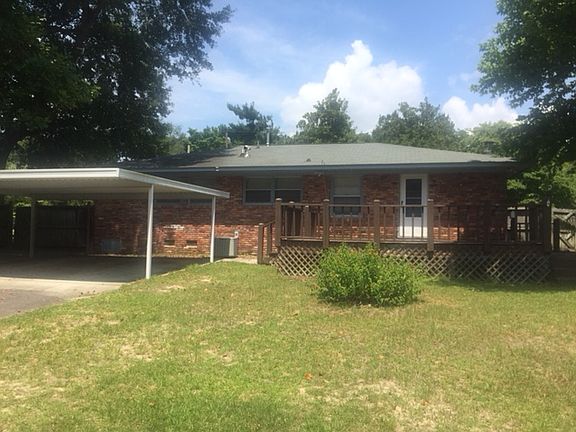 Back deck and carport