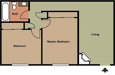 Floor plan Penthouse