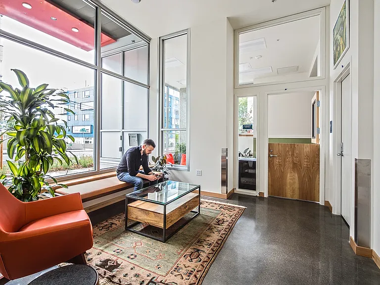 Lobby and Leasing Office