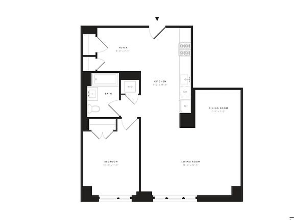 2nd image of 535 W 43rd St #1