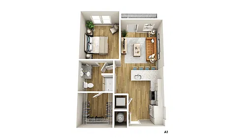 Floor plan A1