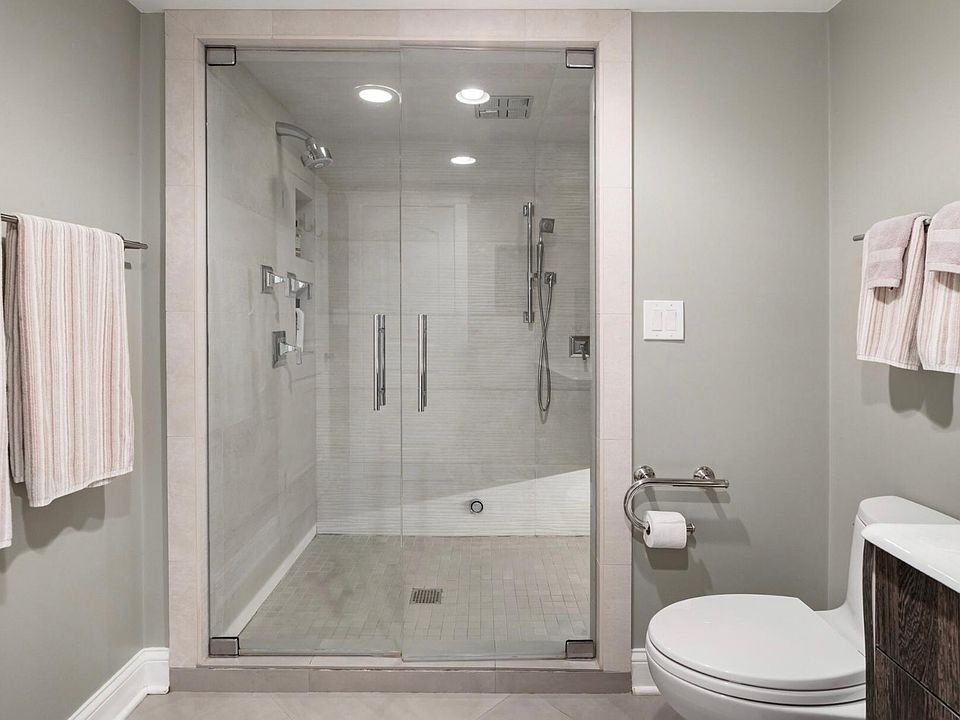 Master Steam Shower with GIANT Attached Closet
