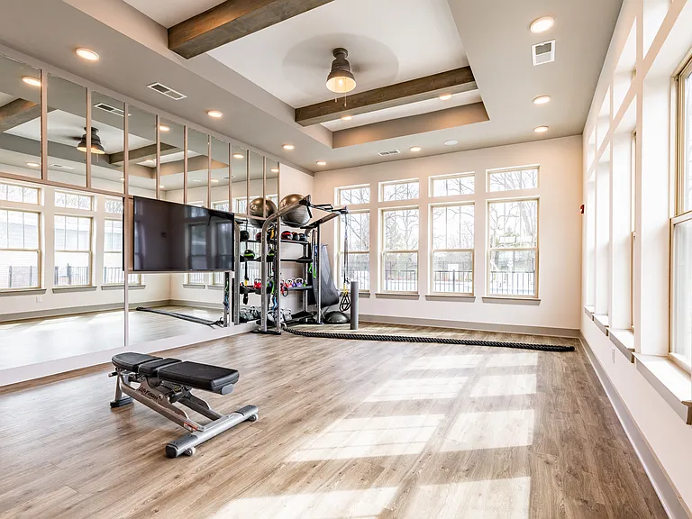 Fitness Center with Stretching Studio