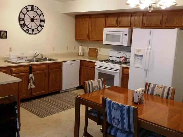 Kitchen from Living Rm