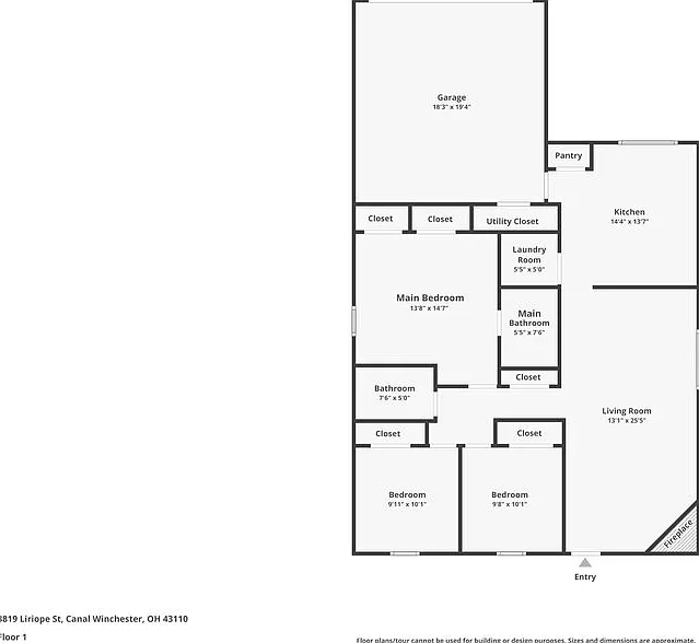 3 bed, 2.0 bath, 1388 sqft, $2,075 — Photo 2