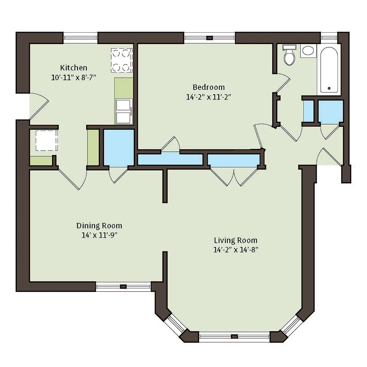 Floor plan 5034-1bD