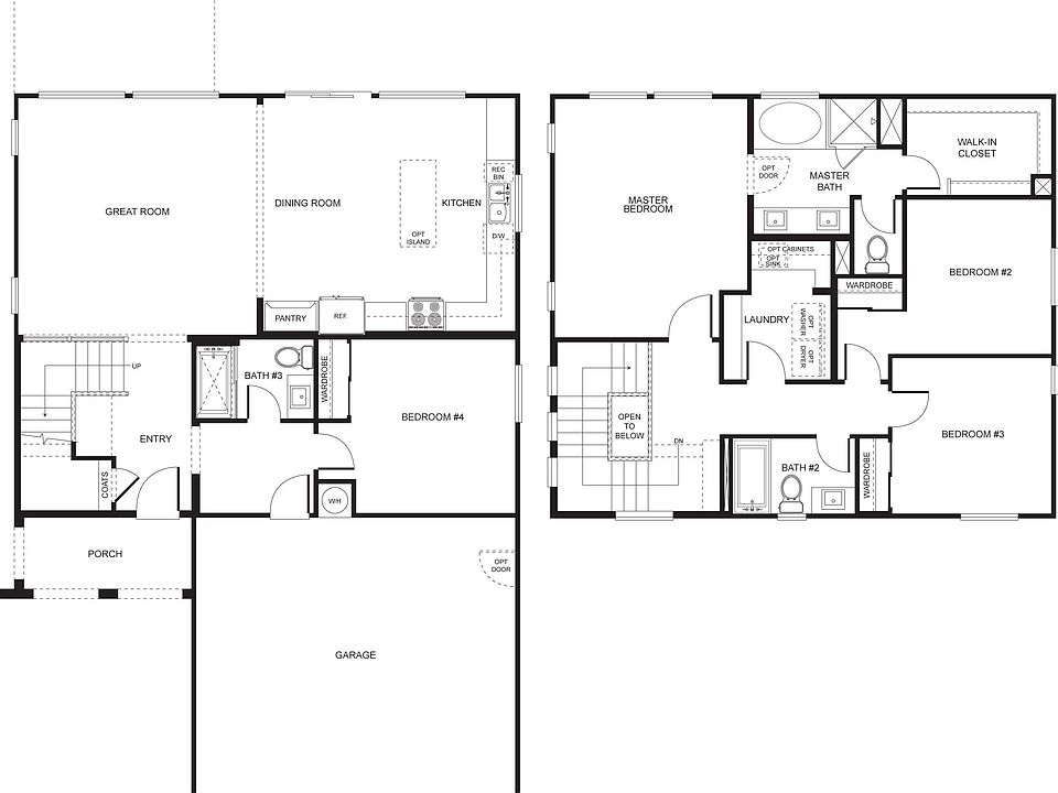 Lakeside - Plan 3A - Floorplan