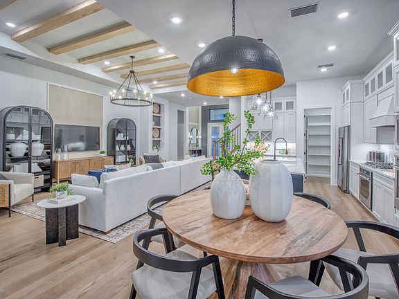 Cafe area located off the kitchen