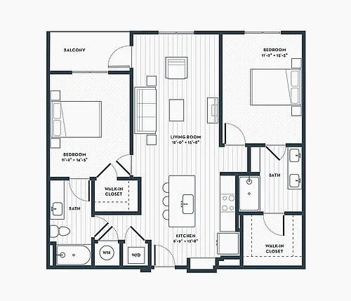 Floor plan B1A