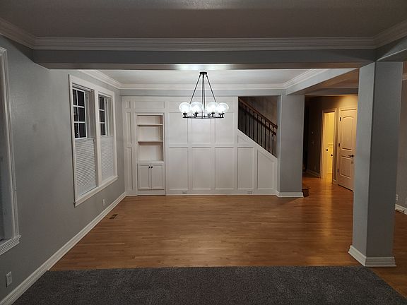 Dining area on first floor.