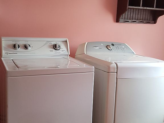 Washer and dryer