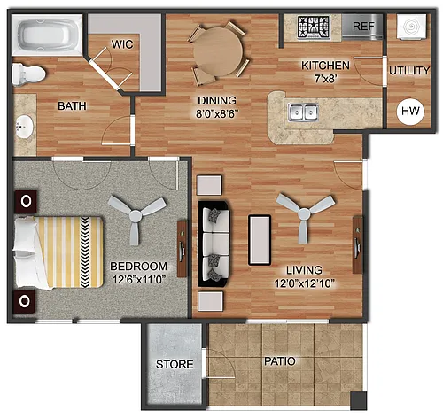 Floor plan Brighton