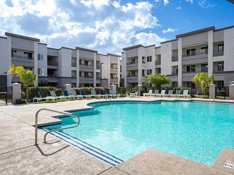 Pool with Lounge Seating